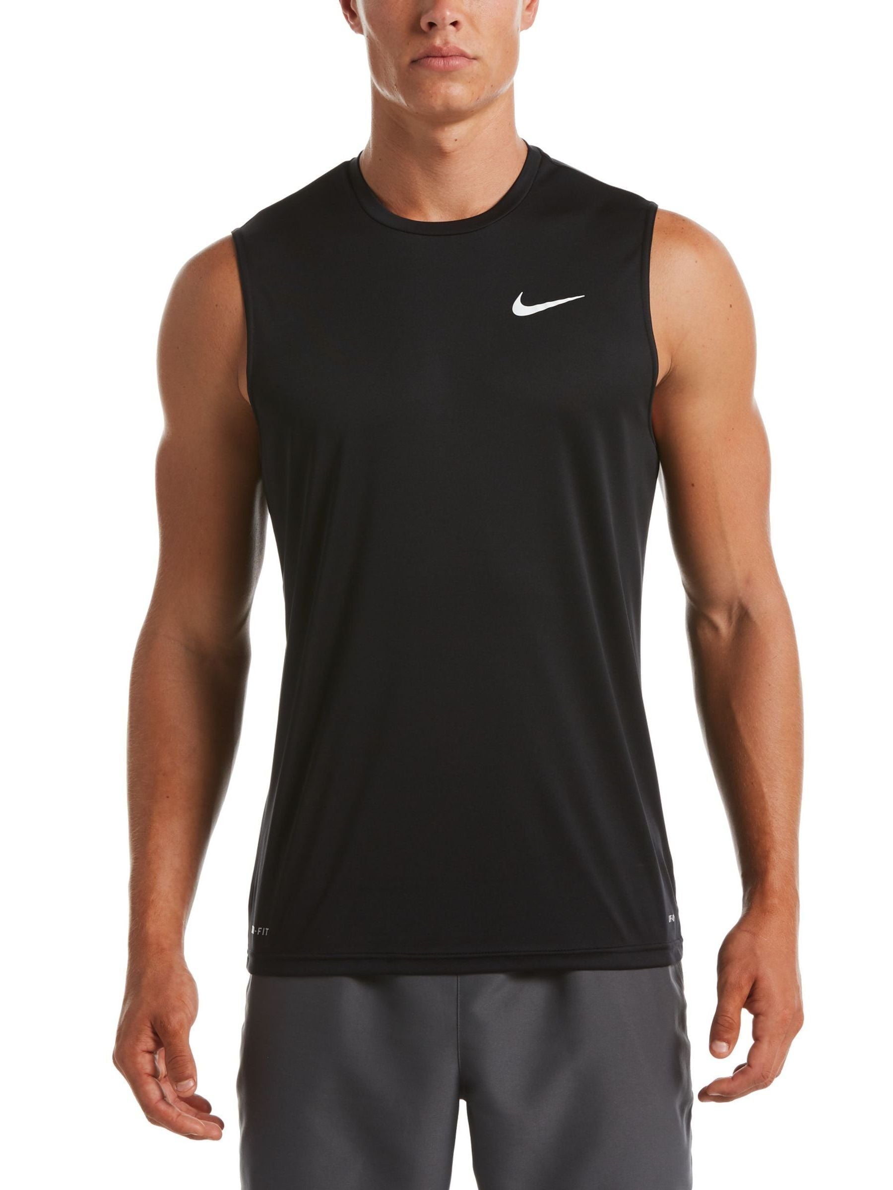 Next：日本 ブラック - Nike Solid Essentials Rash ノースリーブ