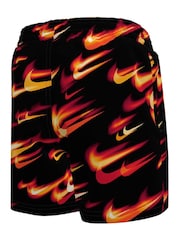Nike Red Breaker Asteroid Print 4" Volley Swim Shorts - Image 3 of 3