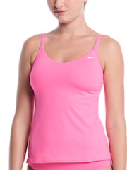 Rose - Nike tankini indispensable col en V - Image 1 de 5