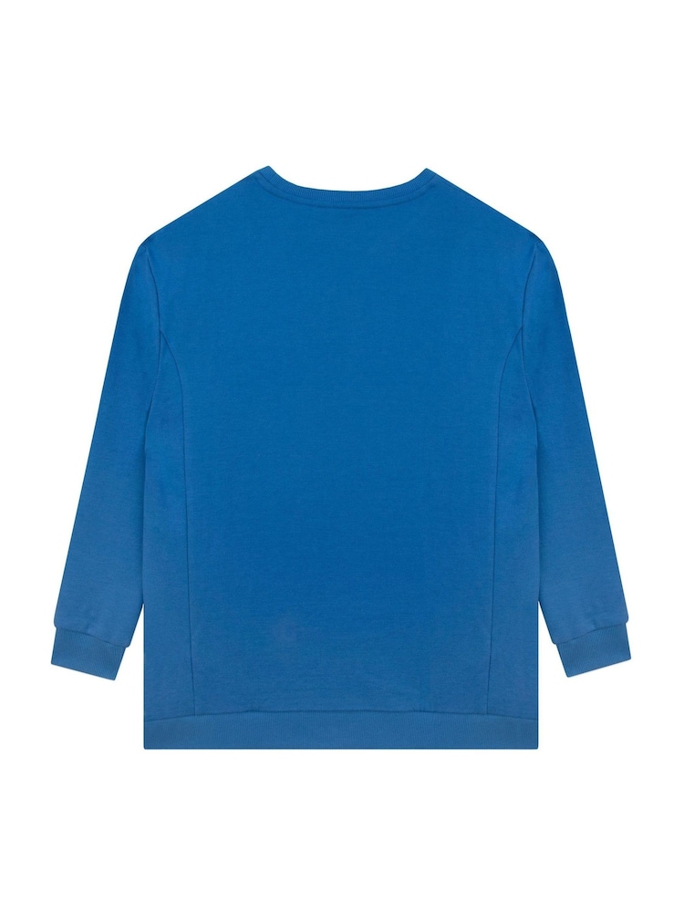 Character Blue Superman DC Comics Sweatshirt - Image 2 of 8 Character Blue Superman DC Comics Sweatshirt - Image 2 of 8