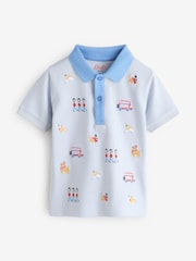 Blue London Embroideries Polo Shirt (3mths-7yrs) - Image 6 of 9