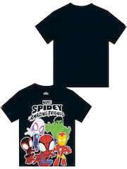 Character Red Marvel Spidey And His Amazing Friends T-Shirts 2 Pack - Image 3 of 5