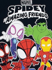 Character Red Marvel Spidey And His Amazing Friends T-Shirts 2 Pack - Image 4 of 5