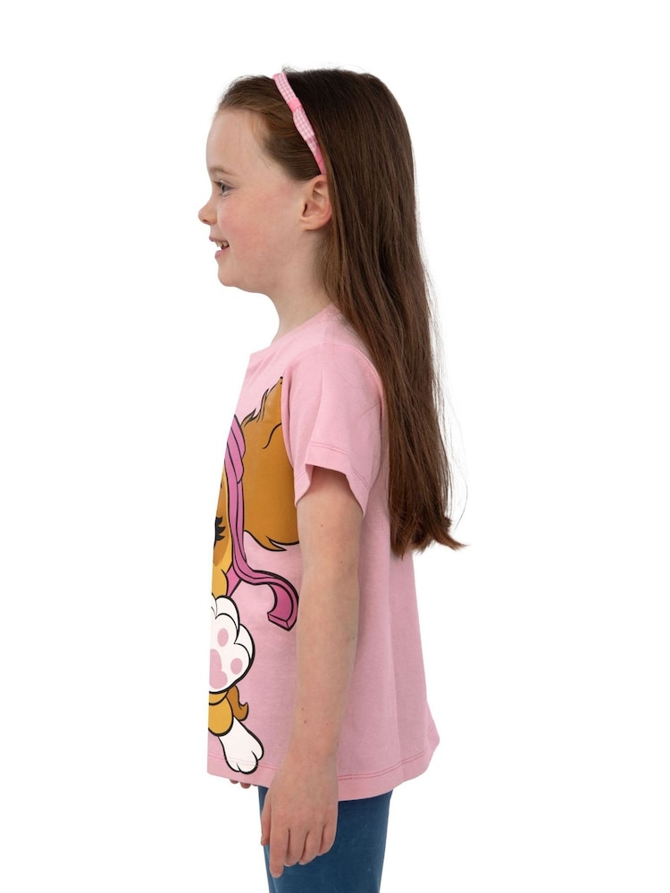 Character Pink Girls PAW Patrol T-Shirts 2 Pack - Image 12 of 12