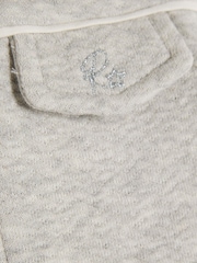 River Island Grey Baby Boys Jacquard Jersey Shacket Set - Image 4 of 5