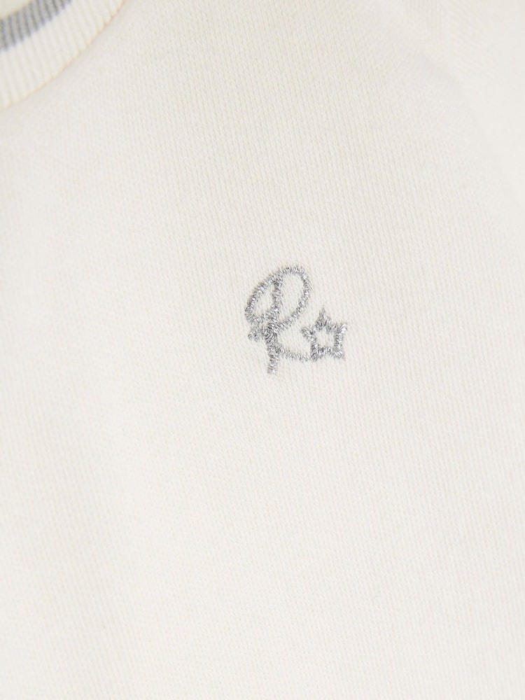 River Island Grey Baby Boys Jacquard Jersey Shacket Set - Image 5 of 5