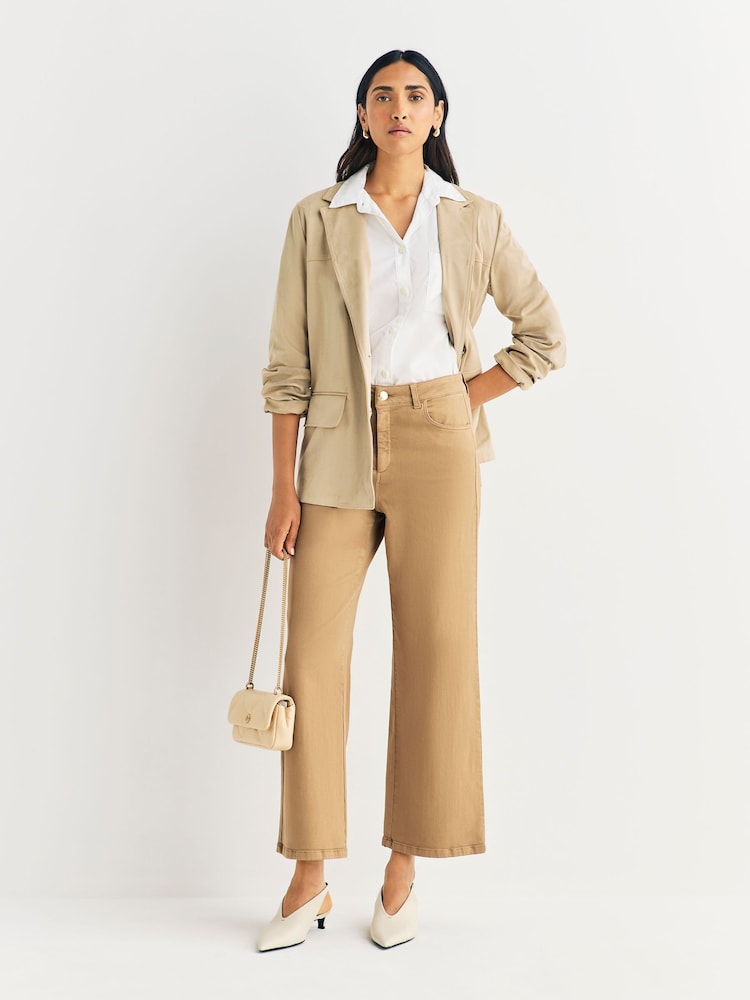 Emme by Marella EMMHOBBY Brown Trousers - Image 1 of 6