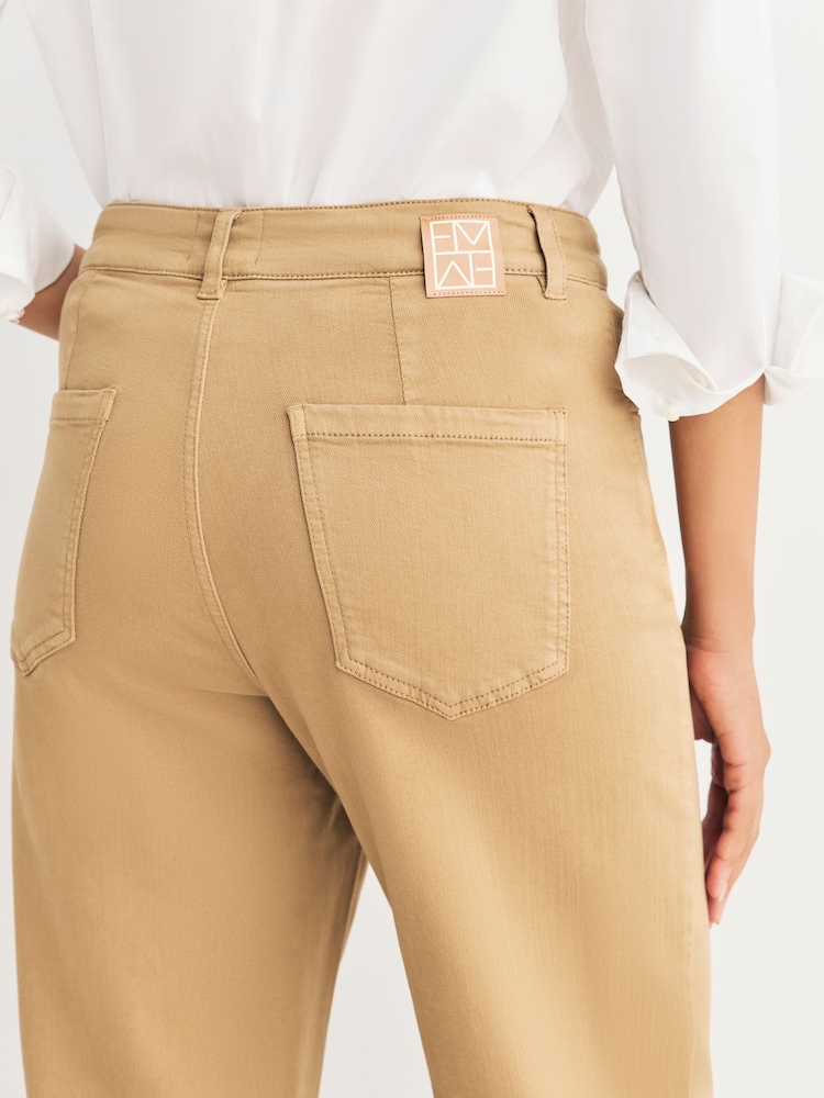 Emme by Marella EMMHOBBY Brown Trousers - Image 6 of 6