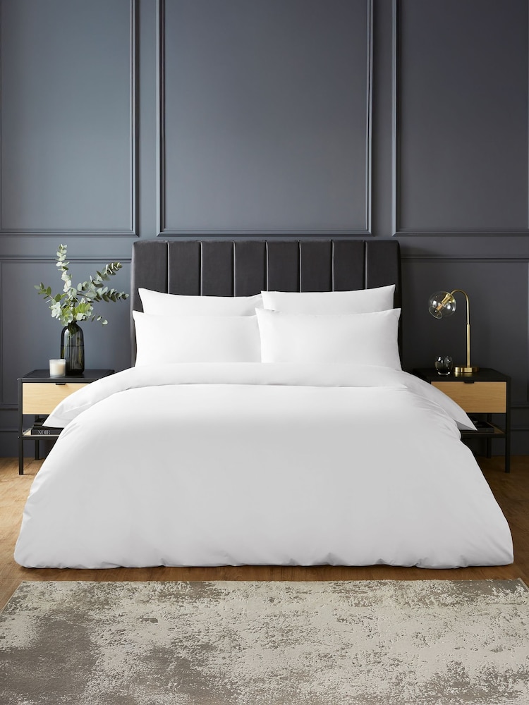 Silentnight White Pure Cotton Duvet Set - Image 1 of 9
