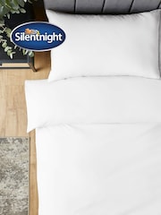 Silentnight White Pure Cotton Duvet Set - Image 7 of 9