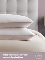 Silentnight Duck Feather Pillowcase - Image 2 of 8