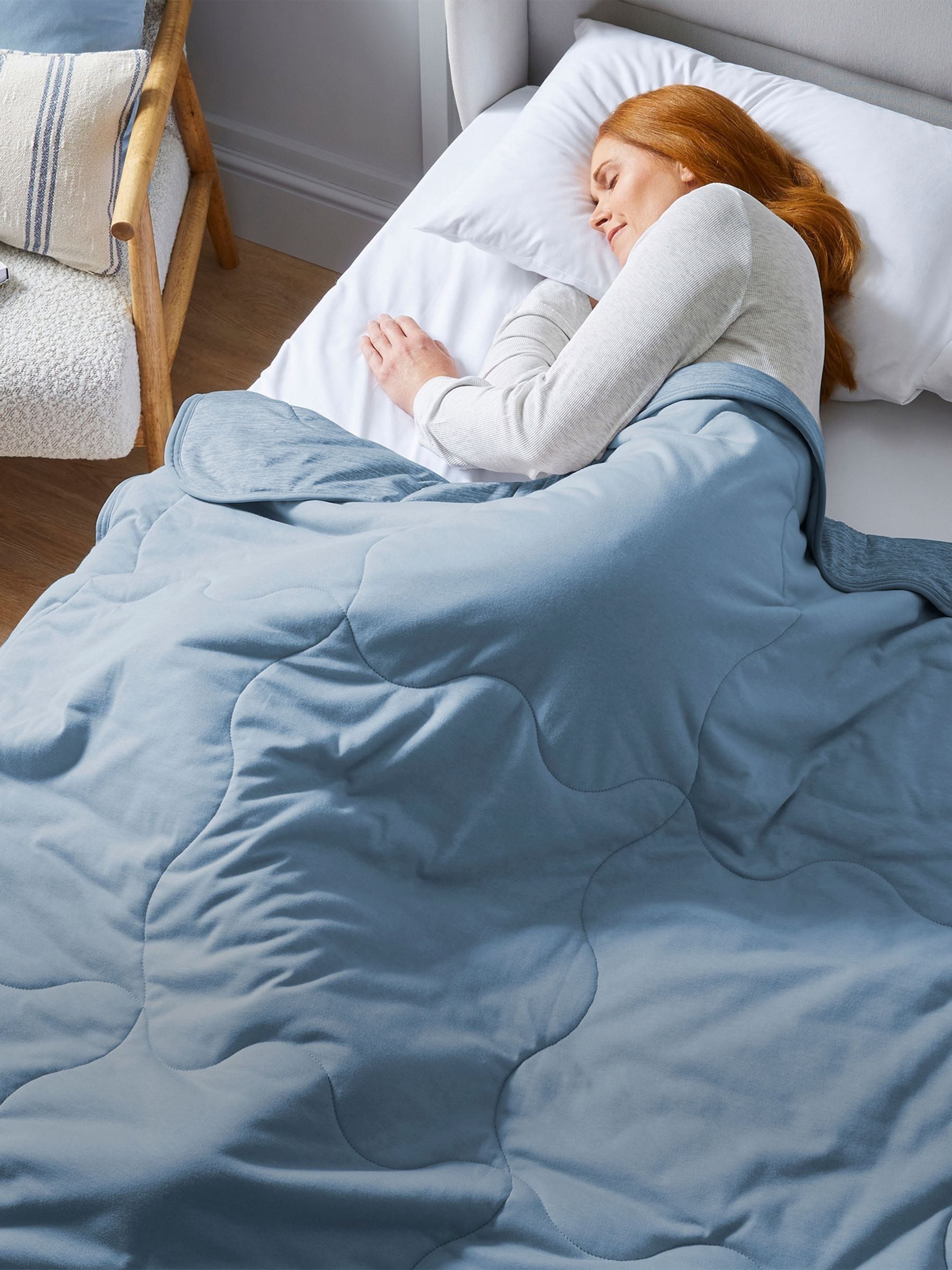 Silentnight Women's Blue Restore Cooling Blanket - Image 7