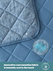 Silentnight Blue Restore Cooling Throw - Image 2 of 9