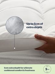 Silentnight White Anti Allergy Ultimate 5cm Mattress Topper - Image 3 of 11