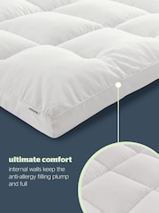 Silentnight White Anti Allergy Ultimate 5cm Mattress Topper - Image 4 of 11