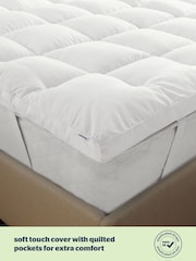 Silentnight White Anti Allergy Ultimate 5cm Mattress Topper - Image 7 of 11