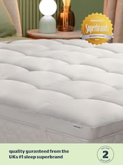 Silentnight White Anti Allergy Ultimate 5cm Mattress Topper - Image 9 of 11