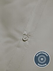 Silentnight Light Grey Pure Cotton Duvet Set - Image 6 of 9