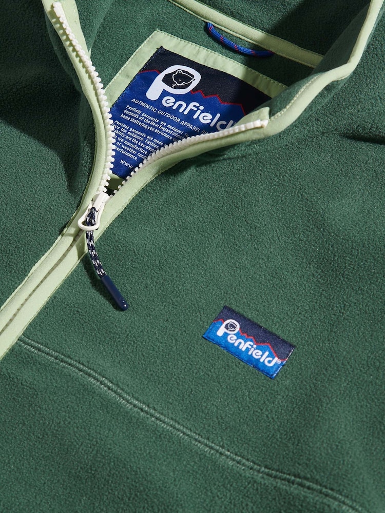 Penfield Green Mens Graylock Fleece Jacket - Image 9 of 9