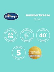 Silentnight Summer Breeze Duvet 2.5 Tog - Image 5 of 9
