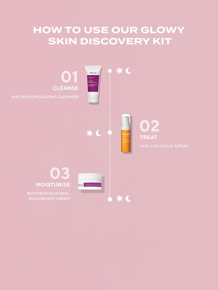 Murad Glowy Skin Discovery Kit - Image 6 of 6 Murad Glowy Skin Discovery Kit - Image 6 of 6