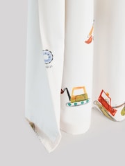 Neutral Diggers Pencil Pleat Blackout Curtains - Image 6 of 7