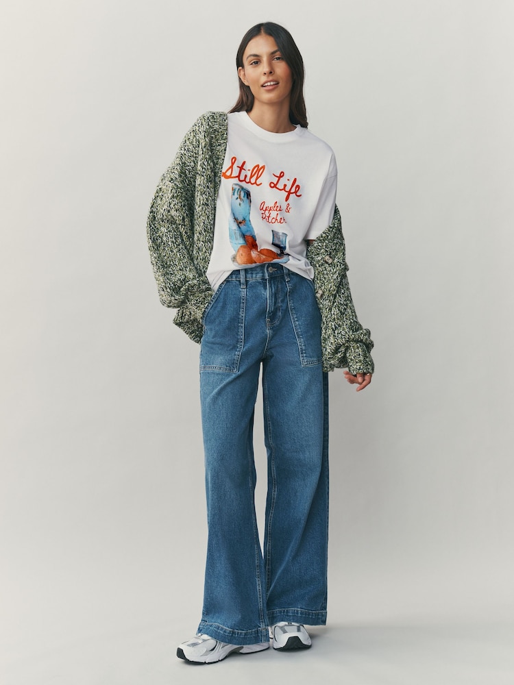 White License Graphic 'Still Life' Crew Neck T-Shirt - Image 2 of 8