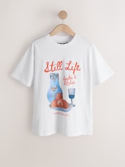 White License Graphic 'Still Life' Crew Neck T-Shirt - Image 6 of 8