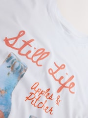 White License Graphic 'Still Life' Crew Neck T-Shirt - Image 7 of 8