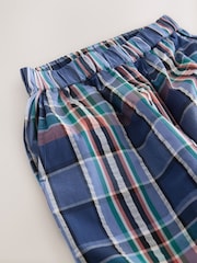 Blue Check Pullon Wide Leg Trousers (3-16yrs) - Image 8 of 8