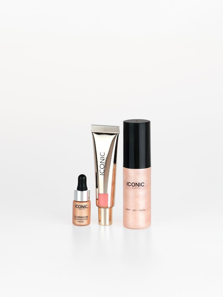 ICONIC London The Quick Glow Makeup Gift Set (Worth £48) - Image 2 of 3
