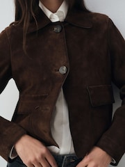 Mango Brown Jacket Sue - Image 4 of 6