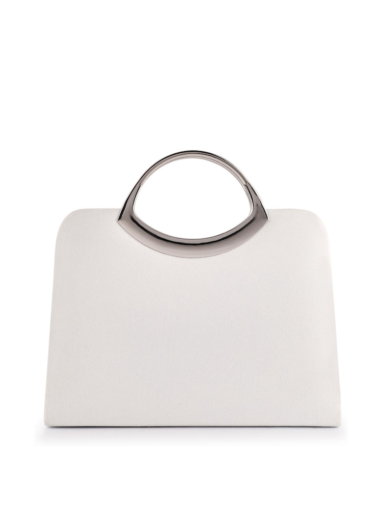 Alb - Pavers Formal Evening Bag - Imaginea 1 din 3