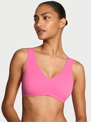 Victoria's Secret Rose Garden Pink Non Wired Lightly Lined Slumber Bra - Image 1 of 3