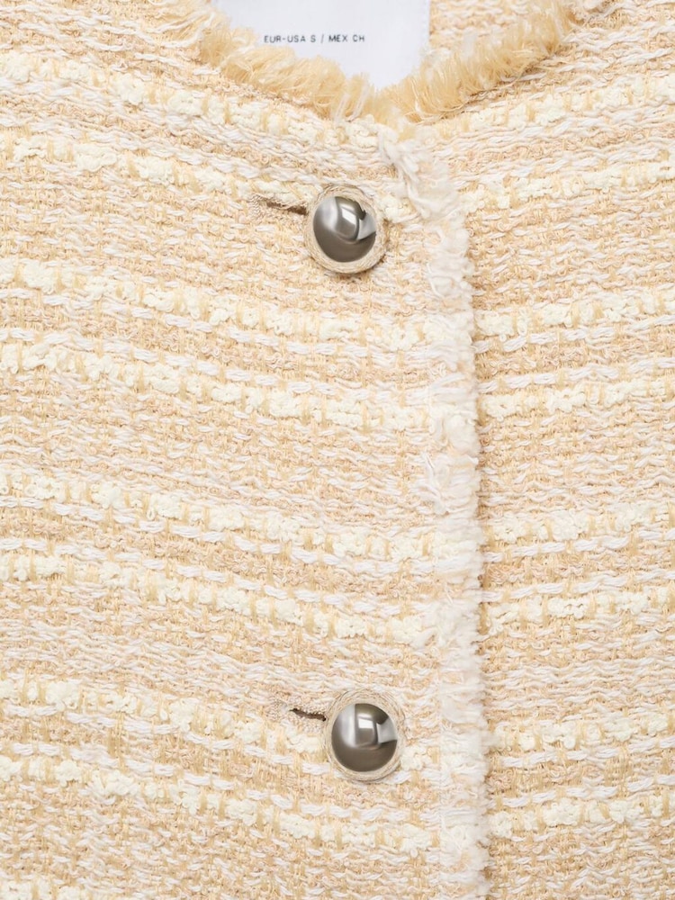 Mango Cream Jacket Anne - Image 6 of 6
