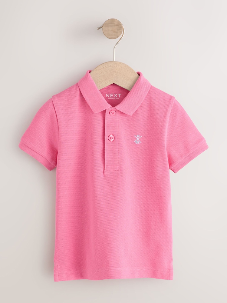 وردي زاه - قميص بولو بكُم قصير (3 شهور-7 سنوات) - صورة 1 من 4 وردي زاه - قميص بولو بكُم قصير (3 شهور-7 سنوات) - صورة 1 من 4