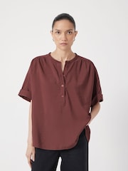 Hush Brown Debbie Blouse - Image 3 of 6