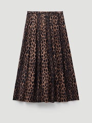 Hush Animal Air Flow Top Pleated Midi Skirt - Image 5 of 5