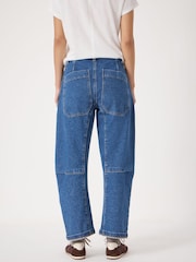 Hush Blue Cordi Barrel Leg Jeans - Image 2 of 7