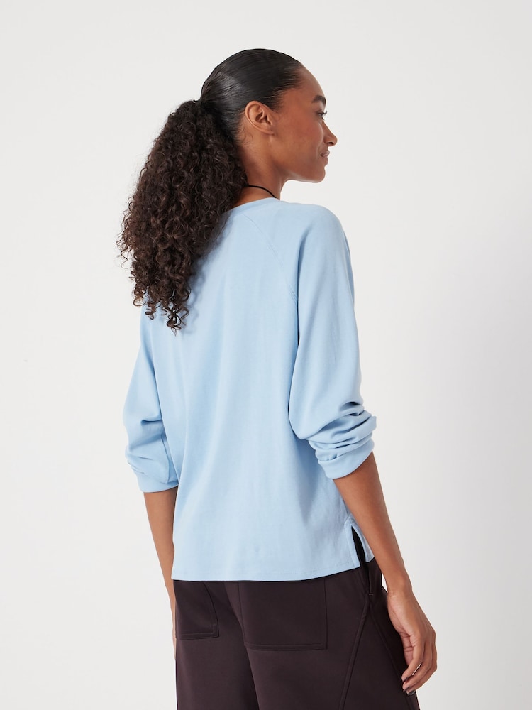 Hush Pale Blue Matilda Raglan T-Shirt - Image 4 of 4 Hush Pale Blue Matilda Raglan T-Shirt - Image 4 of 4