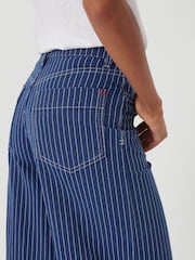 Hush Blue stripe Nessa Wide Leg Jeans - Image 5 of 6