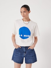 Hush La Mer Graphic Print Cotton T-Shirt - Imagem 1 de 6