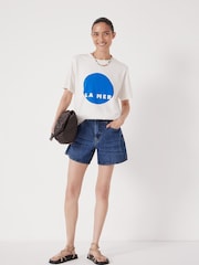 Hush La Mer Graphic Print Cotton T-Shirt - Imagem 2 de 6