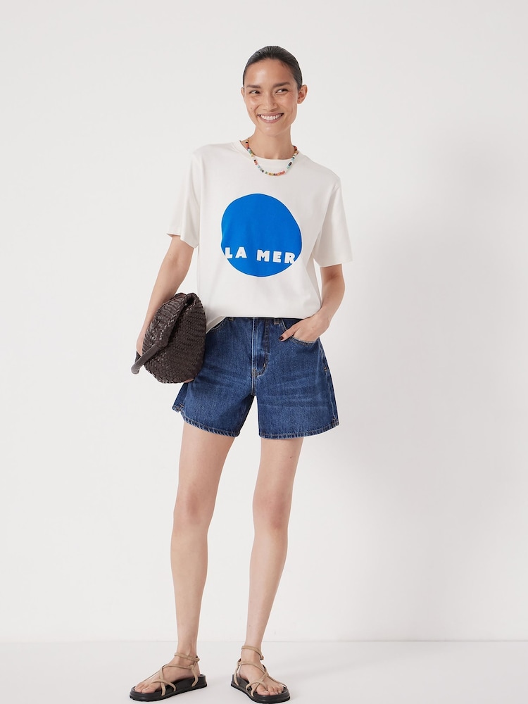 Hush La Mer Graphic Print Cotton T-Shirt - Imagem 2 de 6