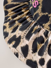 smALLSAINTS Leopard Logo Younger Swim Hat - Image 3 of 3