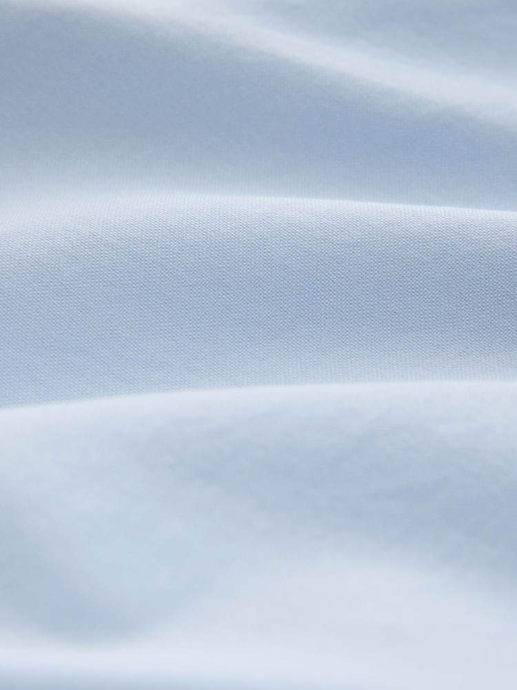 Blue Long Sleeve Lightweight Pocket Oxford  Shirt - Image 7 of 7