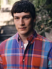 Red Madras Check Long Sleeve Shirt - Image 4 of 7