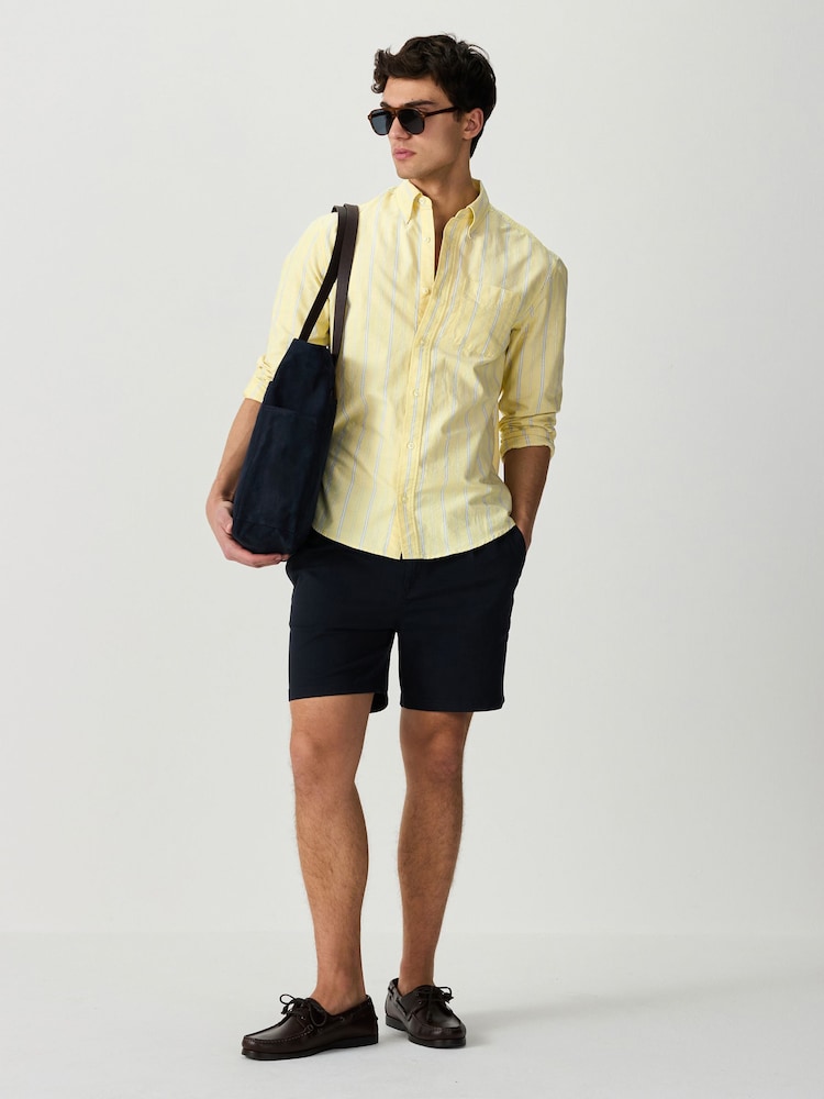 Yellow Stripe Oxford Long Sleeve Shirt - Image 2 of 8