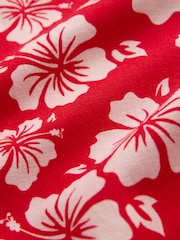 Red Snoopy Hawaii Print Short Sleeve Shirt - Image 3 of 3