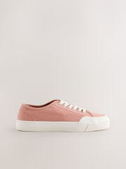 Pink Forever Comfort® Canvas Baseball Trainers - Image 3 of 5